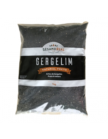 GERGELIM PRETO 1KG - SESAMO