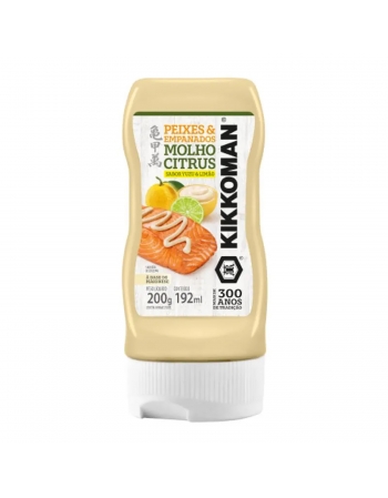 MOLHO CITRUS YUZU E LIMAO 192ML - KIKKOMAN