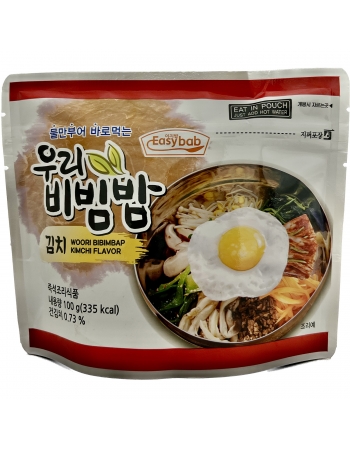 ARROZ INSTANTANEO DESIDRATADO SABOR KIMCHI 100G - BIMBIMBAP