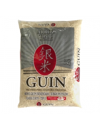 ARROZ GRÃO CURTO 5 KG - GUIN