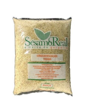 GERGELIM BRANCO DESC./TORR. 1KG - SESAMO