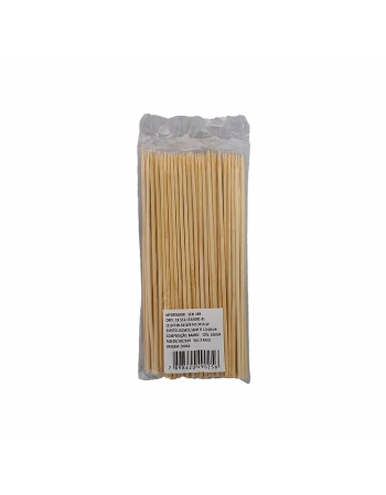 ESPETO DE BAMBU 15CM - PCT C/100 - LSEKI