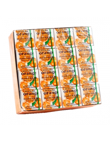 MARBLE GUM ORANGE (4BALL 48 X 5,4 G)